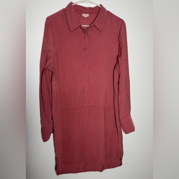 CREMIEUX - Elegant Dusty Rose Midi Dress - Size Medium - Picture 1 of 8